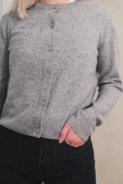 Saboston Cardigan 6304 Grey Melange