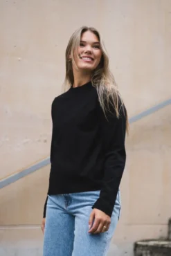 Sacamino LS T-Shirt 6024 Black