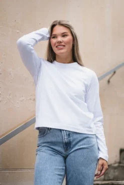 Sacamino LS T-Shirt 6024 White