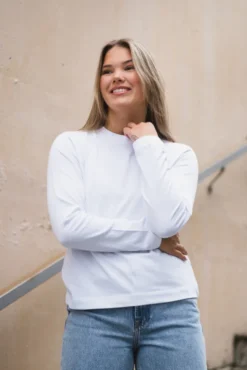 Sacamino LS T-Shirt 6024 White