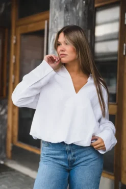 Sadaphne Shirt 15262 White