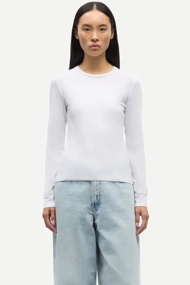 Saesme LS Shirt 16122 White