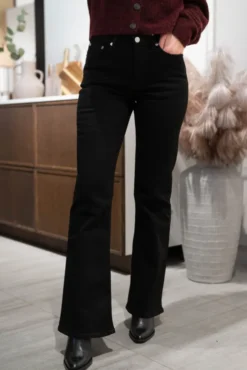 Salella Jeans 16002 Black Comfort