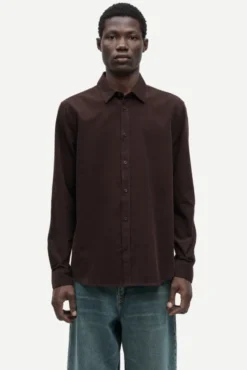 Saliam NX Shirt 10504 Black Coffee