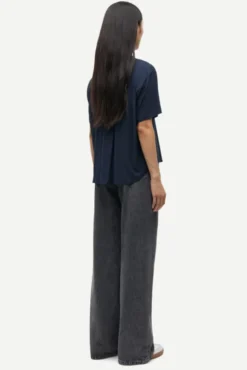Saminna SS Shirt 9942 Dark Sapphire