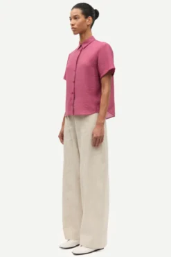Saminna SS Shirt 15754 Dry Rose