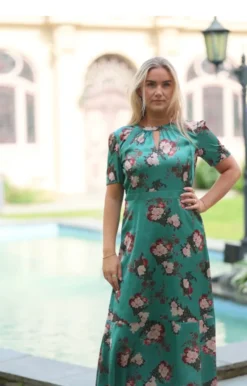 Samira Dress Moroccan Mint