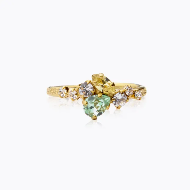 Sandra Ring Gold Chrysolite/Jonquil