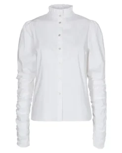 Sanna Puff Shirt White