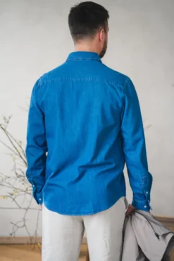 Saryan P Shirt 15248 Light Chambray