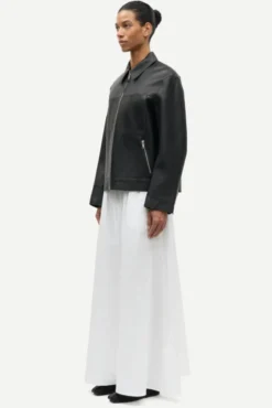 Satina Maxi Skirt 15904 White
