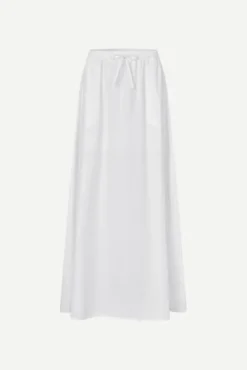 Satina Maxi Skirt 15904 White