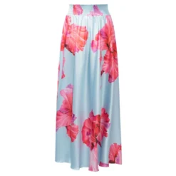 Savannah Skirt Fuchsia Maxi Flower