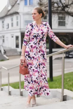 Savanna Long Shirt Dress Pristine Lynn