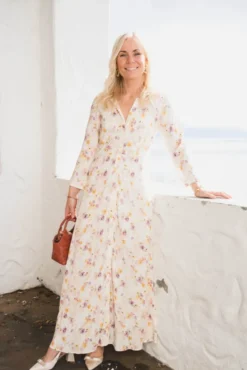 Savanna Long Shirt Dress Pristine Mimmi
