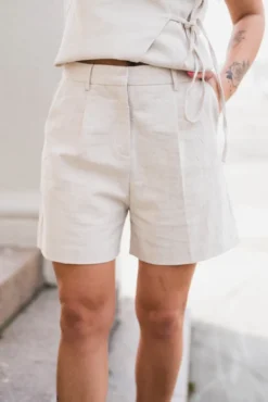 Sega Ramie Shorts Natural