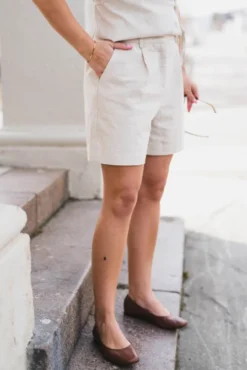Sega Ramie Shorts Natural