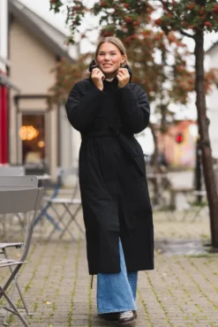 Åse Insulated Coat Black