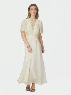 Serna Gardenia Dress Light Yellow
