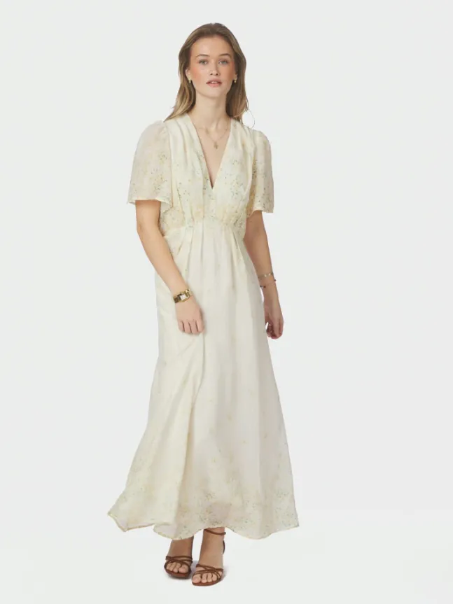 Serna Gardenia Dress Light Yellow