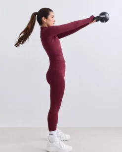 Shape Seamless Tights Merlot