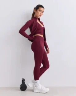 Shape Seamless Tights Merlot