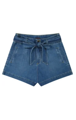 Short With Bow Full Blom Loose