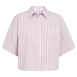 Sigrid Stripe SS Shirt Rosebloom