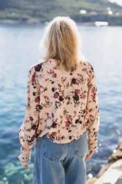 Sille LS Top Birch Sille Print