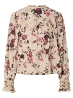 Sille LS Top Birch Sille Print