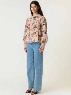 Sille LS Top Birch Sille Print