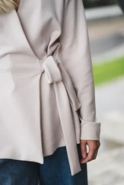 Simi Vincent Belt Jacket Haze