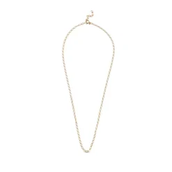 Simple Charm Necklace Gold