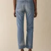 Sisli Cropped Light Blue Righe