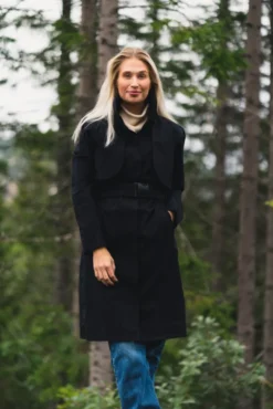Skyet Coat New Black