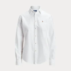 Slim Fit Oxford Shirt White