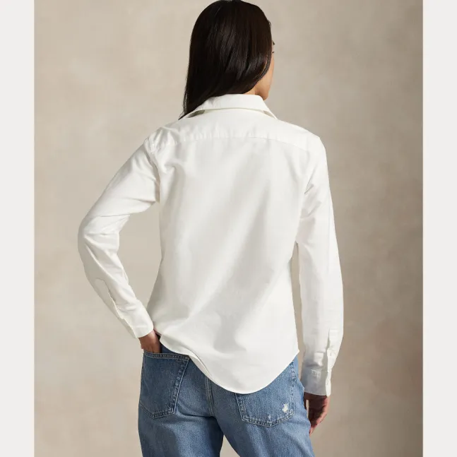 Slim Fit Oxford Shirt White