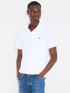 Slim Pique White