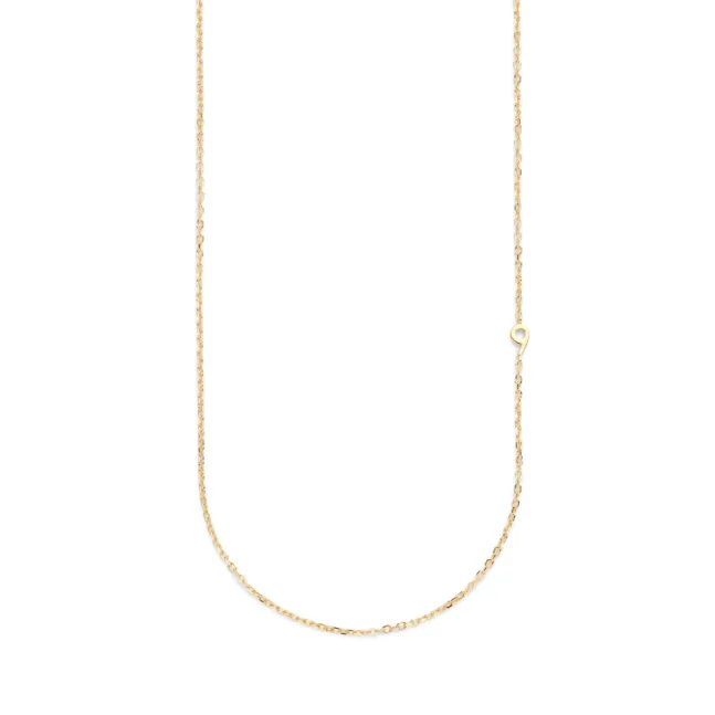 Small Number Necklace Gold - 50L - 9