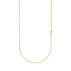 Small Number Necklace Gold - 50L - 22