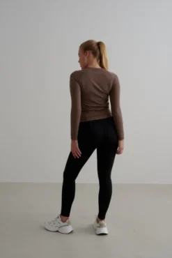 Soft Basic Long Sleeve Macchiato