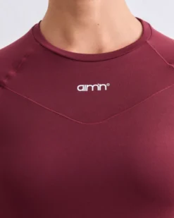 Soft Basic Long Sleeve Merlot