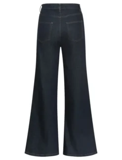 Solia Ada Wide Jeans Dark Blue Wash