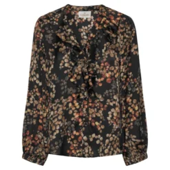 Sophia Blouse Melange Noir