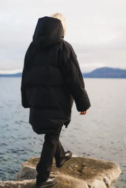 Spitsbergen Down Coat Black