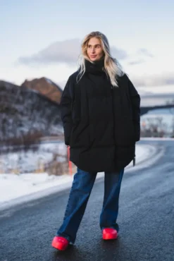 Spitsbergen Down Coat Black