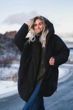 Spitsbergen Down Coat Black