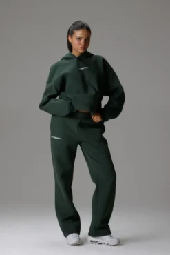 Sports Studio Straight Leg Joggers Evergreen