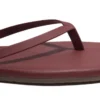 Square Toe Lily Burgundy