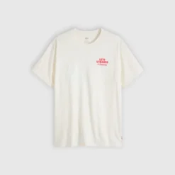 SS Relaxed Fit Tee Archival Overalls Egret